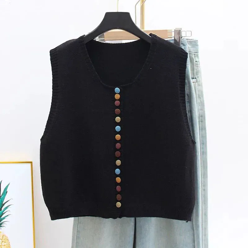Maribele | Pull coloré boutonné