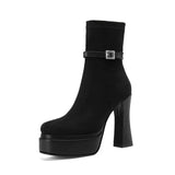 Yanete | Bottes élégantes à plateforme pour un confort incomparable à chaque pas