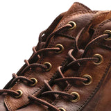 Fanum | Bottes homme vintage BOUT ROND
