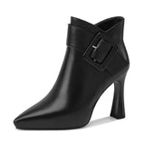 Aveline | Bottines pour femme avec détail boucle