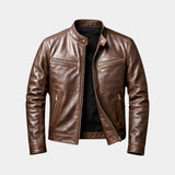 Bastien | Veste effet cuir rétro