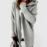 Davynne | Gilet Douillet long À capuche