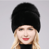 Giovanna | Chapeau Luxueux Fourrure de renard