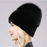Giovanna | Chapeau Luxueux Fourrure de renard