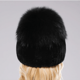Giovanna | Chapeau Luxueux Fourrure de renard