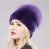 Giovanna | Chapeau Luxueux Fourrure de renard