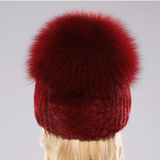 Giovanna | Chapeau Luxueux Fourrure de renard