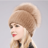 Giovanna | Chapeau Luxueux Fourrure de renard