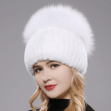 Giovanna | Chapeau Luxueux Fourrure de renard