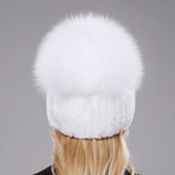 Giovanna | Chapeau Luxueux Fourrure de renard