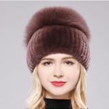 Giovanna | Chapeau Luxueux Fourrure de renard