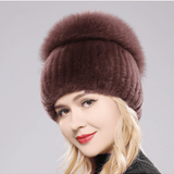 Giovanna | Chapeau Luxueux Fourrure de renard