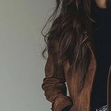 Sienna | Trench chic en suédine Manteau