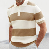 Sven | Polo homme en maille à rayures