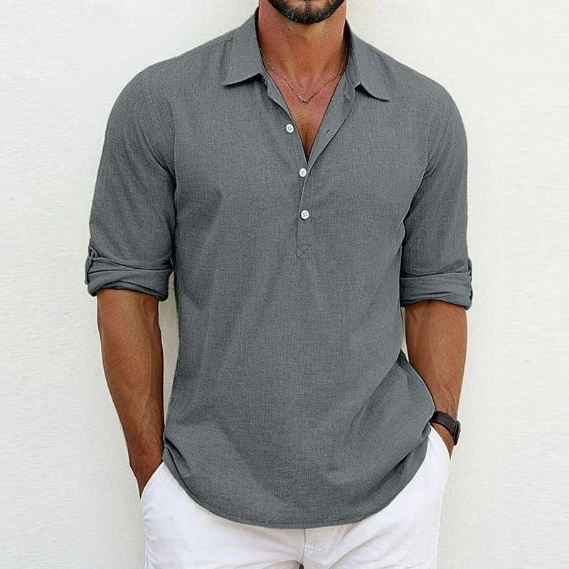 Chemise élégante en lin par Breeze