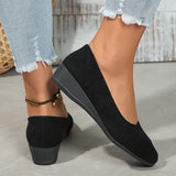 Éliane | Ballerines élégantes à plateforme et talon