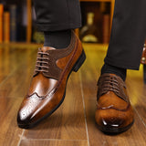 Luciano | Chaussures sophistiquées italien en cuir