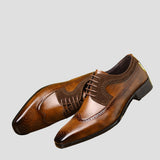 Luciano | Chaussures sophistiquées italien en cuir