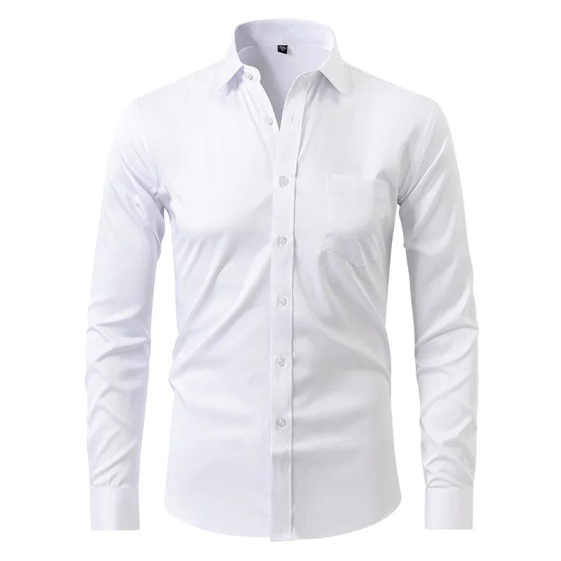 Vivio | Robe élégante Anti-Wrinkle Chemise
