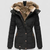 Sofia | Manteau Doublé de fourrure Hiver