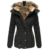 Sofia | Manteau Doublé de fourrure Hiver