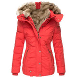 Sofia | Manteau Doublé de fourrure Hiver