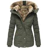 Sofia | Manteau Doublé de fourrure Hiver