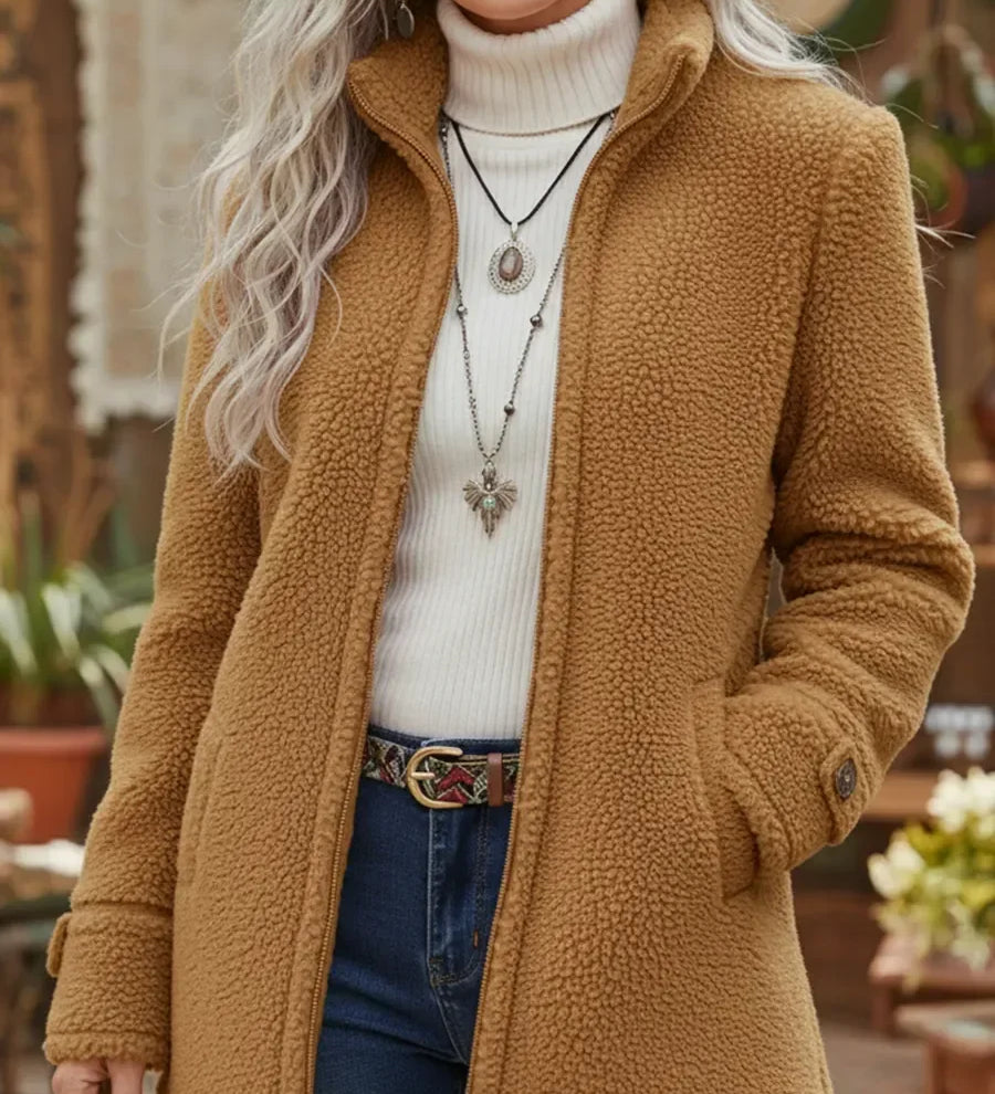 Annelies | Manteau Douillet Intermediate à fermeture éclair