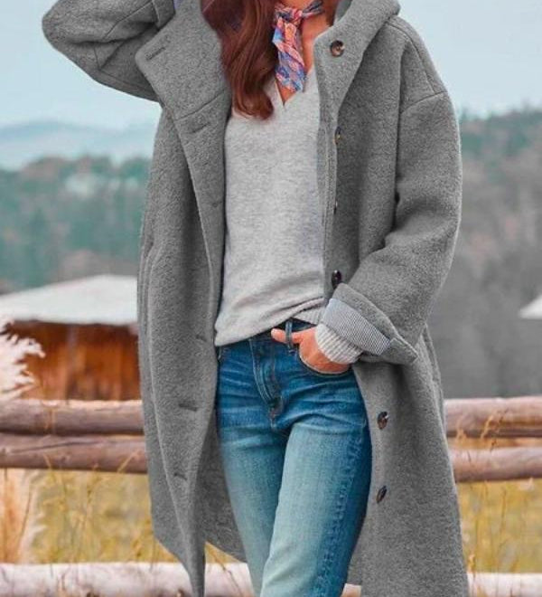 Amelie | Manteau Élégant long Hiver