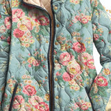Dorothea | Veste matelassée à motif fleuri