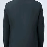 Veste réversible à col montant et fermeture éclair