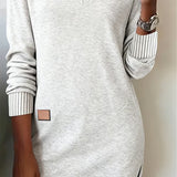 Pull chic à col en V