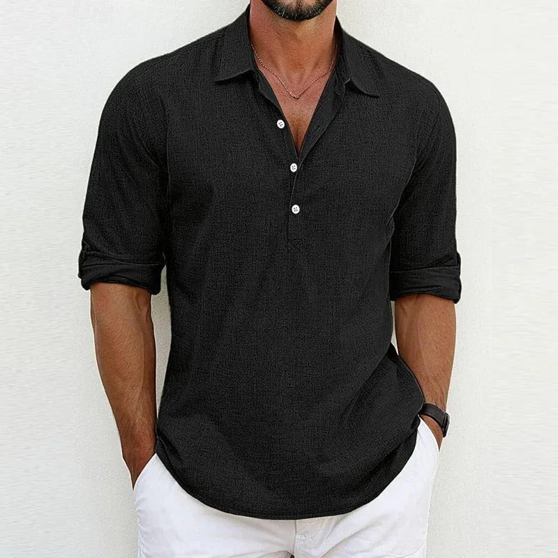 Chemise élégante en lin par Breeze