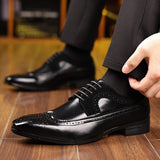 Luciano | Chaussures sophistiquées italien en cuir