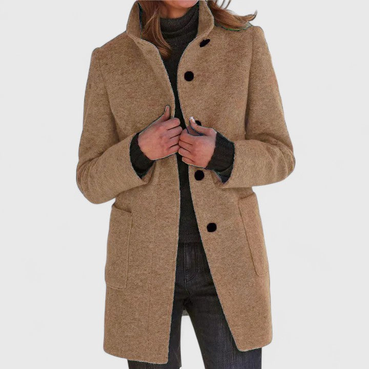 Helen | Manteau classique et intemporel en mélange de laine