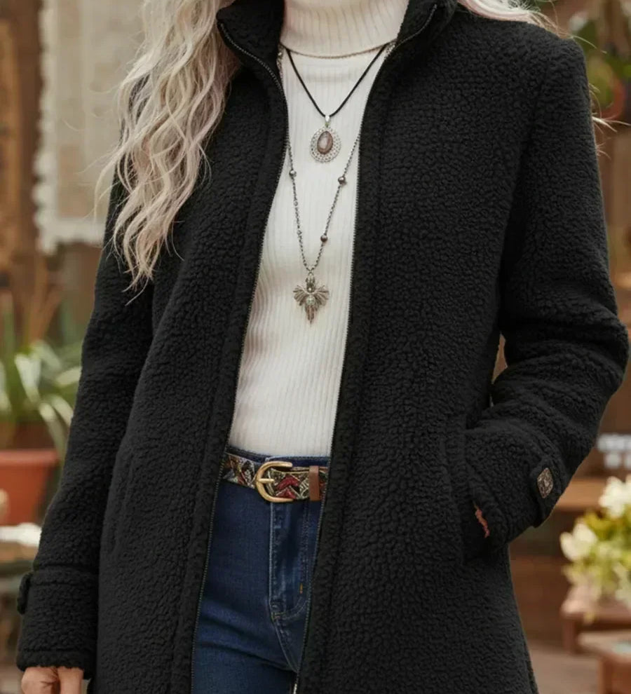 Annelies | Manteau Douillet Intermediate à fermeture éclair