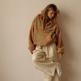 Amalia | Pull Douillet bohème sherpa