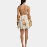 Lucienne | Robe mini- fleurie femme