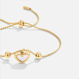 Ophélie | Bracelet cœur intemporel