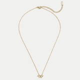 Lucie | Collier éclatant cristal feuille pendentif