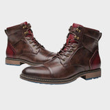 George | Bottes haut de gamme fabriqué à la main en cuir Oxford