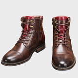 George | Bottes haut de gamme fabriqué à la main en cuir Oxford