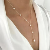 Zoé | Collier classique en nacre d’inspiration vintage