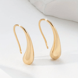 Aurora | Boucles d’oreilles élégantes pendantes dorées
