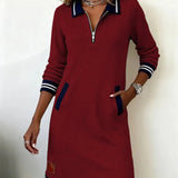 Sophie | Robe chic longue en coton
