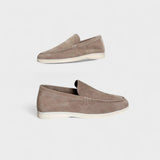 Elvy | Mocassins chic blanc Nubuck