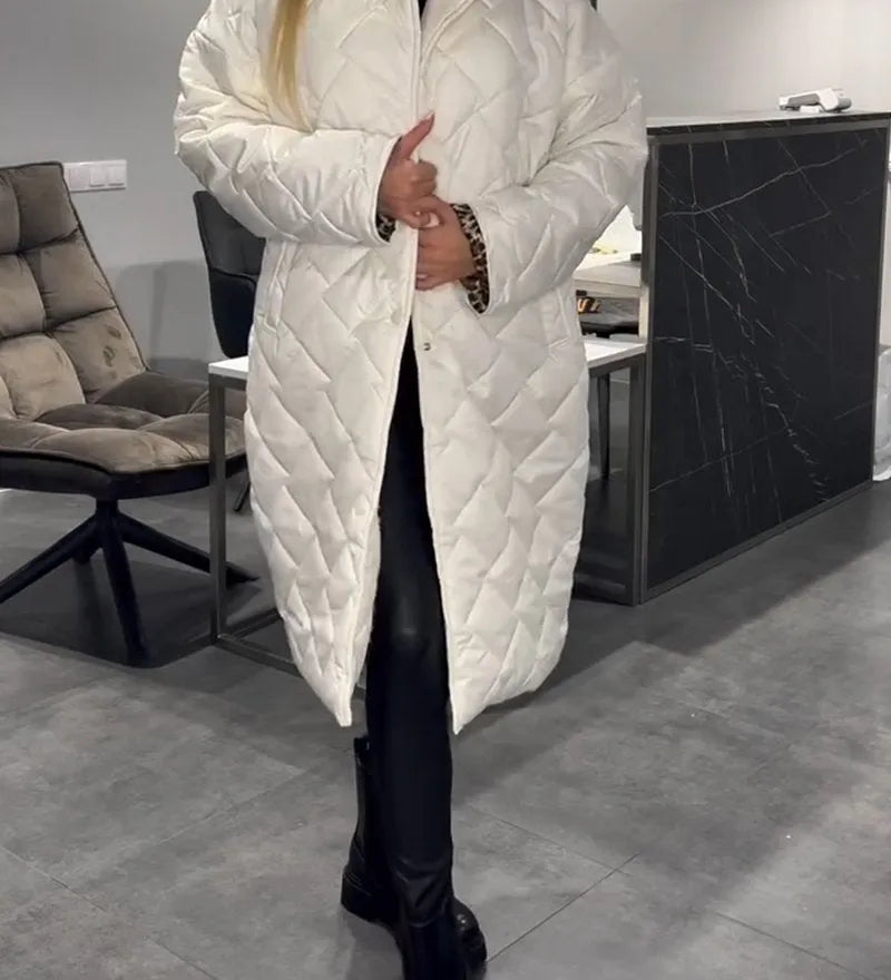 Julia | Manteau Élégant à imprimé léopard
