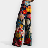 Karina | Jupe élégante fleuri maxi