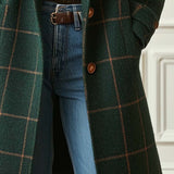 Florencia | Manteau en tweed à carreaux d’inspiration vintage