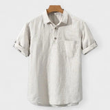 Kaj | Chemise en lin Polo T